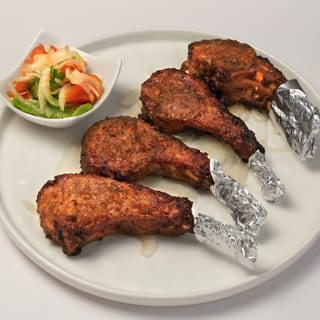 French-style Roasted Lamb Chops with Salads 法式烤羊排配沙拉